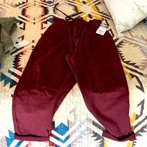 Free People casual drawstring pant